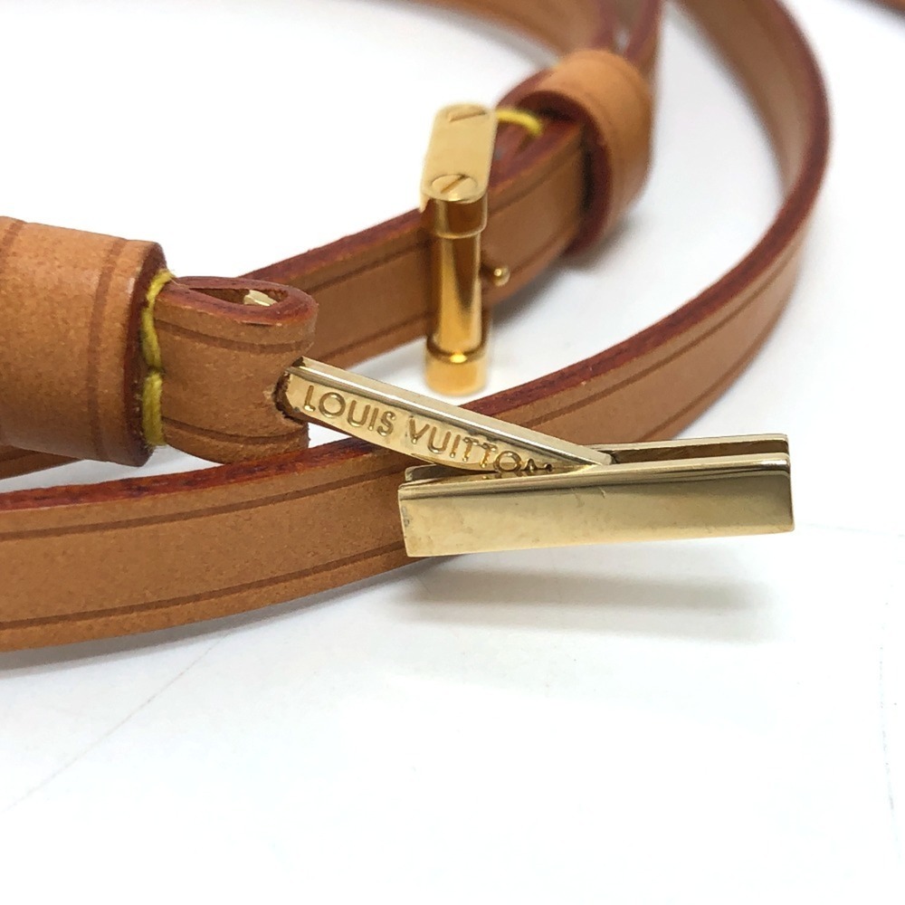 LOUIS VUITTON Louis Vuitton Strap Shoulder Belt Tanned Leather Women's Beige - Picture 2 of 9